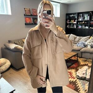 Abercrombie brand new shacket